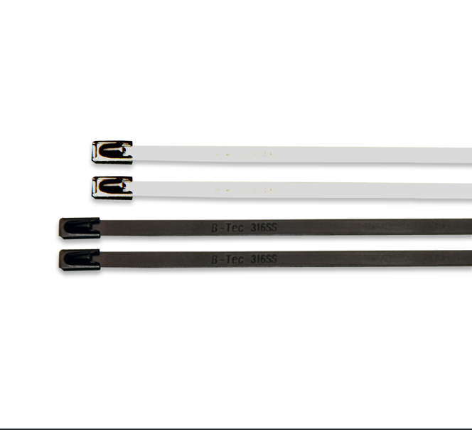 Stainless Steel Ball Lock Ties ( coated and Uncoated)