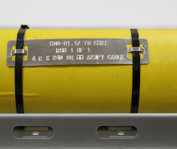 Stainless Steel ID Tag Application